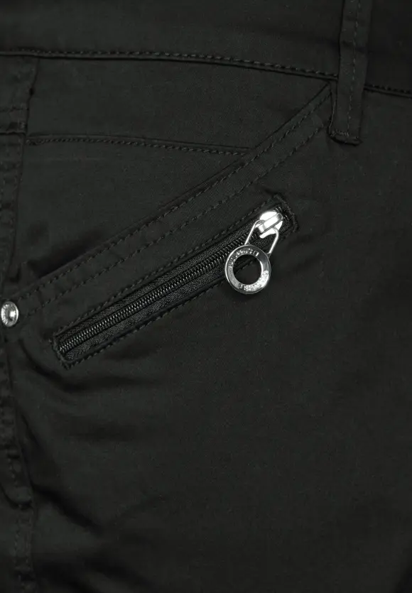 Casual Fit Hose - Black