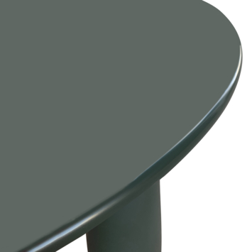 KARWEI bijzettafel Oskar groen MFD hout Ø 80 cm