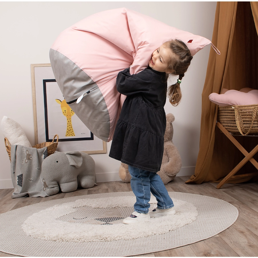 knorr toys®Sitzsack Jugend - rose, groß (75x100 cm)