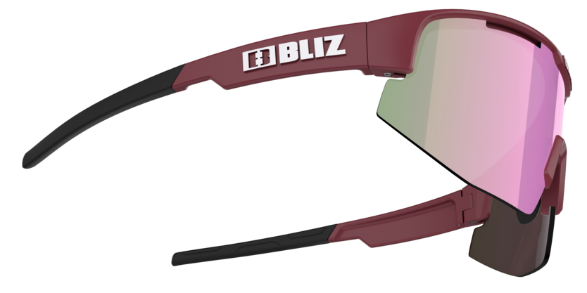 Bliz Matrix Small Cykelbriller Rød med Pink Linse