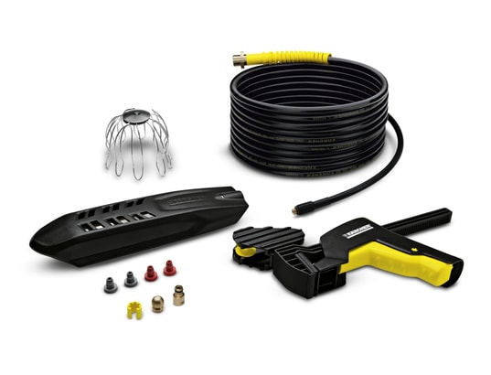 KARCHER - Kit de nettoyage gouttière et canalisation 26422400 20 mètres