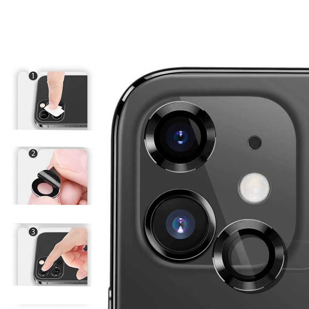 iPhone 14 / iPhone 14 Plus Kameraschutz Objektiv Ring Protector Abdeckung - Lila