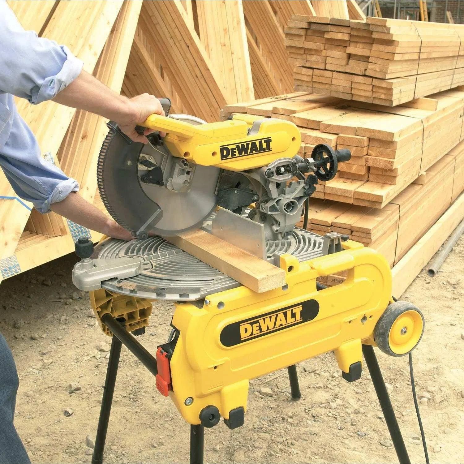 DeWALT D27107XPS Combinatiezaag Tafelzaag / Afkortzaag
