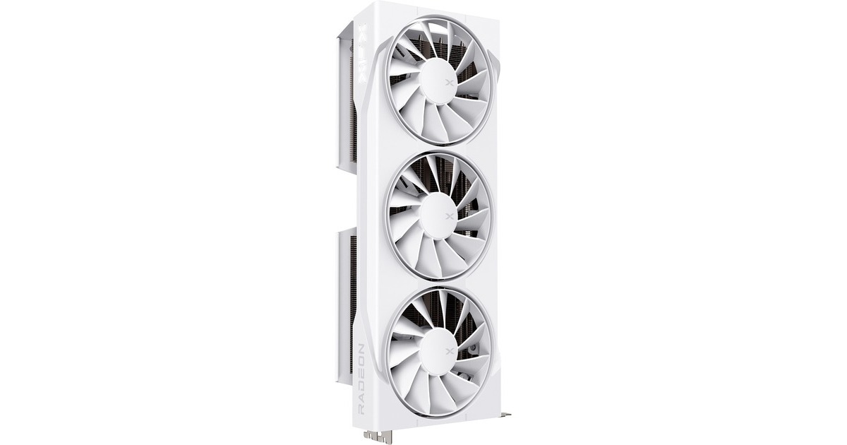 XFXRadeon RX 9070 XT Swift grafische kaart  (Wit, RDNA4, GDDR6, 3x DisplayPort, 1x HDMI 2.1)