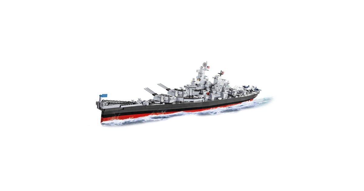 COBIBattleship Missouri Constructiespeelgoed  (Schaal 1:300)