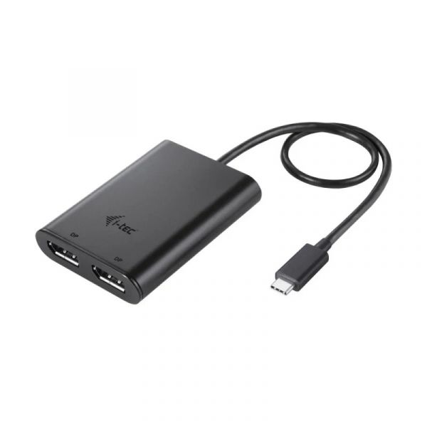 I-Tec Cabo Adaptador Type-C p/ 2x DisplayPort M/F