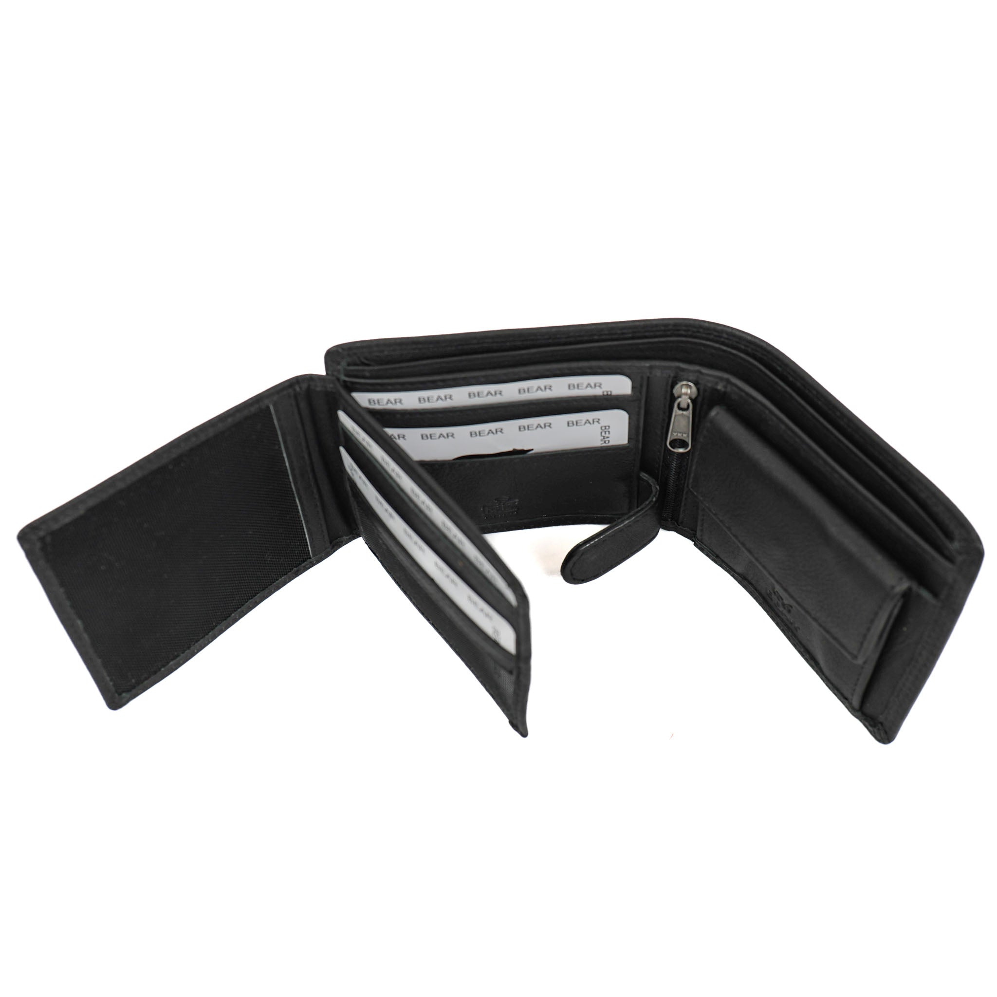 Billfold 'Boaz' zwart BLACK