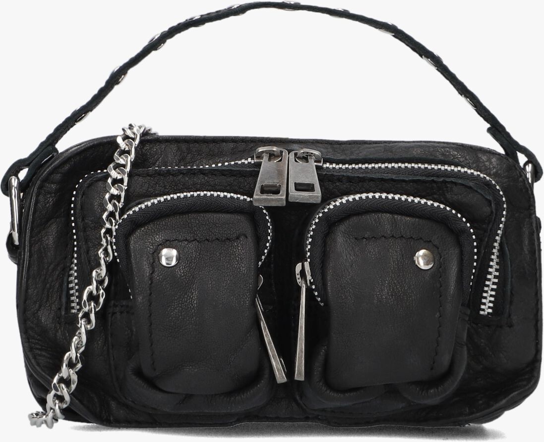 N\u00DANOO zwarte n&uacute;noo schoudertas helena washed