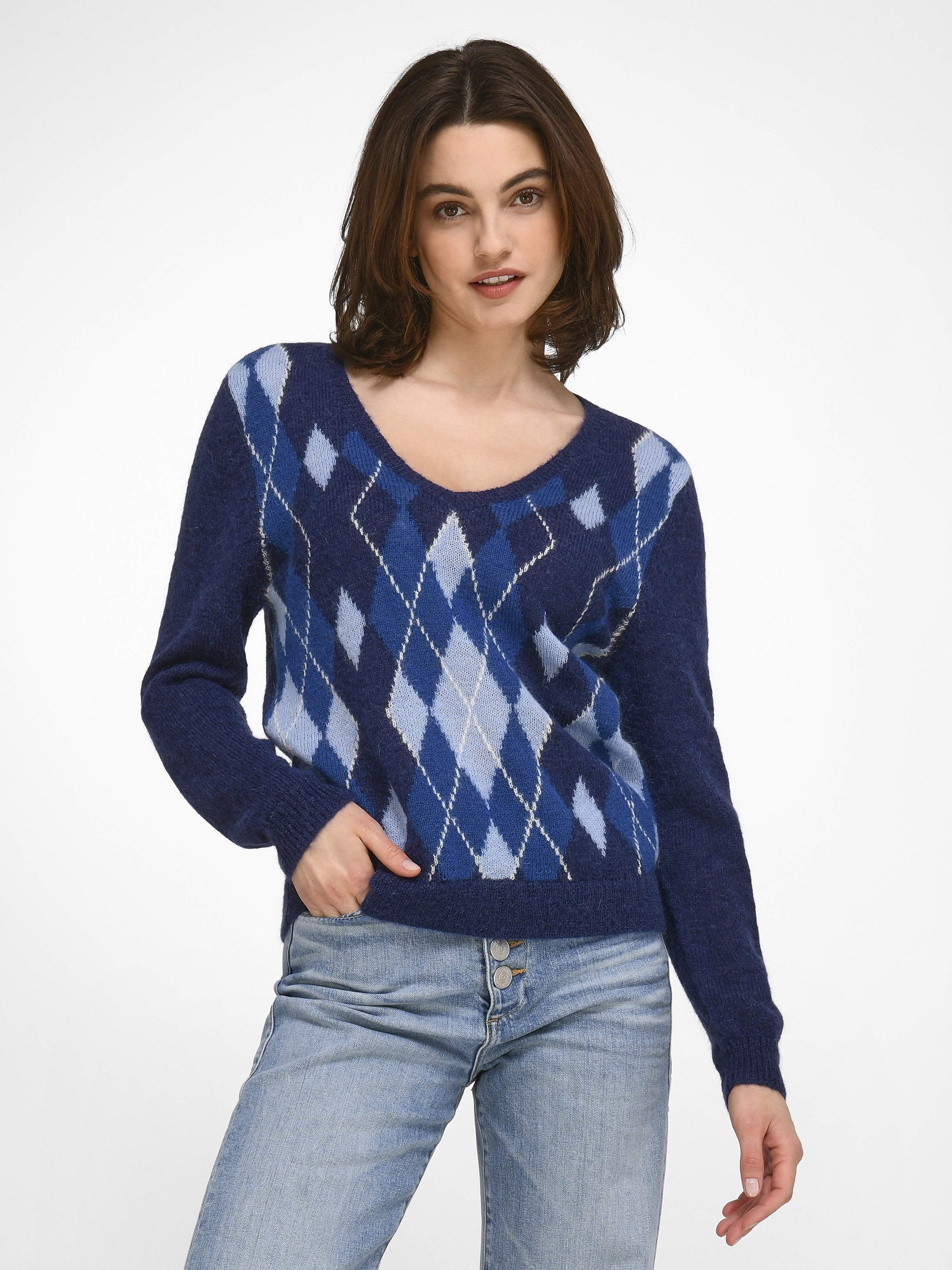 V-Pullover