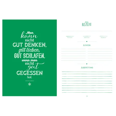 Hölker Verlag Meine liebsten Rezepte - Weltreise (Einschreibbuch)