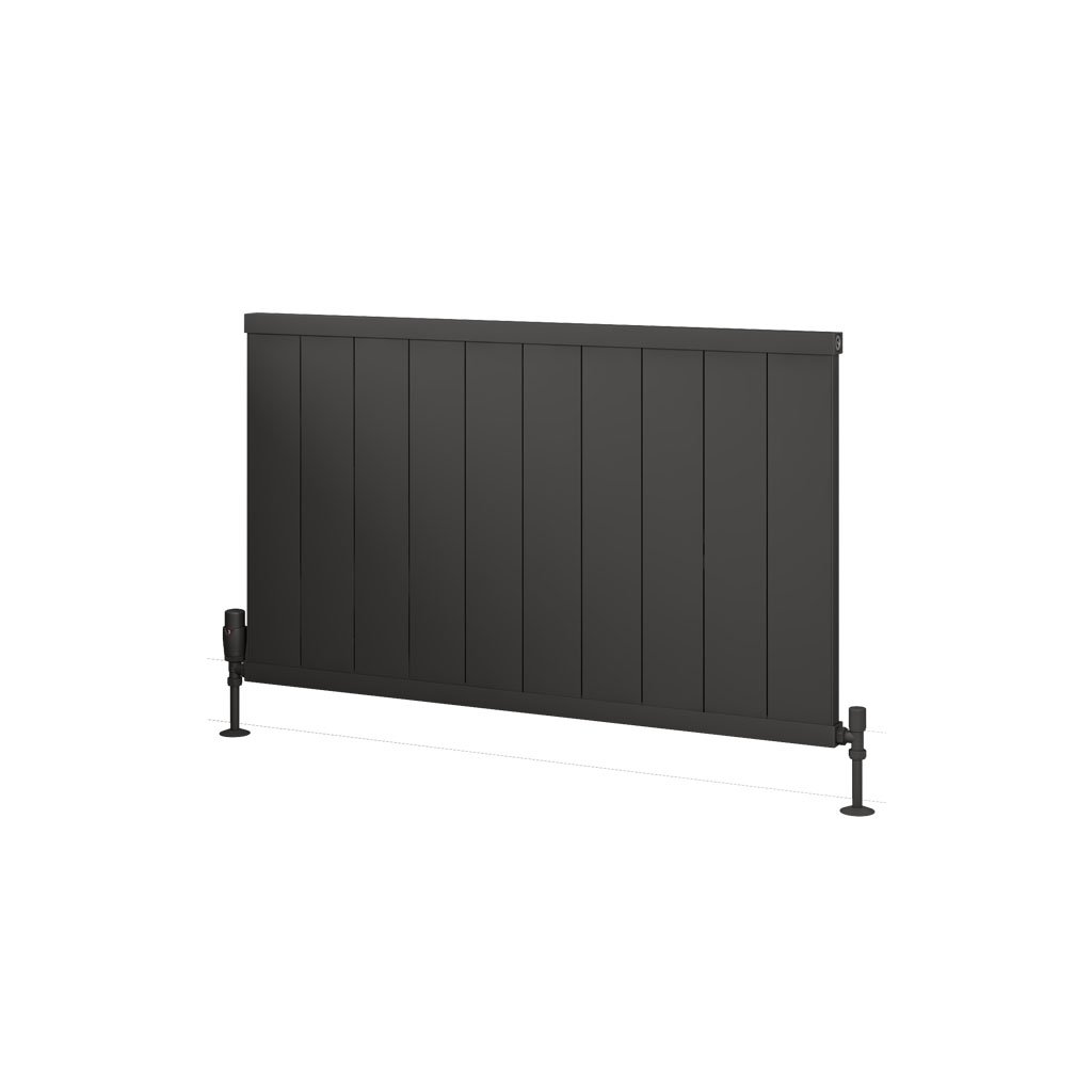 Eastbrook Kingswood paneelradiator 100x60cm 1064W antraciet mat