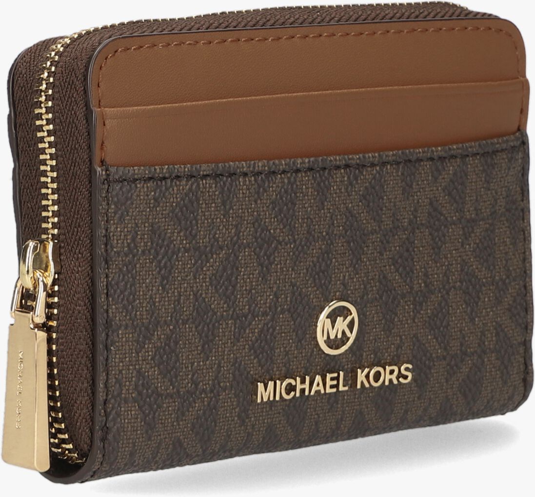 MICHAEL KORS bruine michael kors portemonnee sm za coin card case