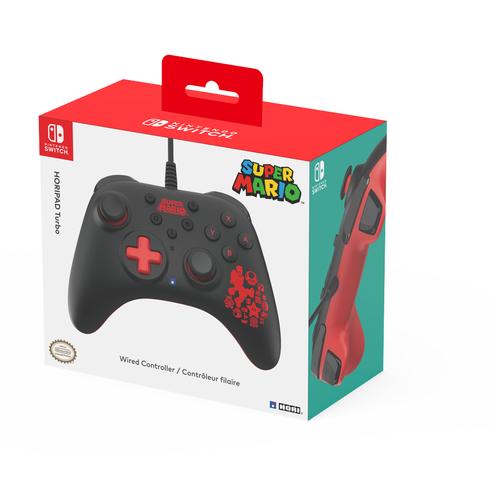 HORI - HORIPAD Turbo (Mario) for Nintendo Switch™