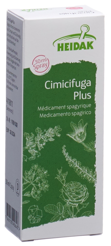 HEIDAK Cimicifuga plus Spray Fl 30 ml