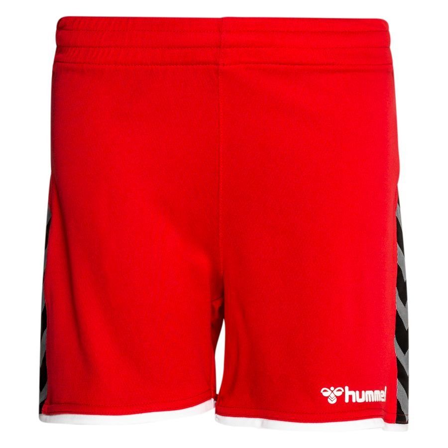 Hummel Short Authentic Poly - Rouge/Blanc Enfant