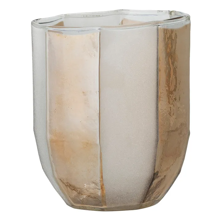 Bloomingville Photophore Jalil en verre | Beige