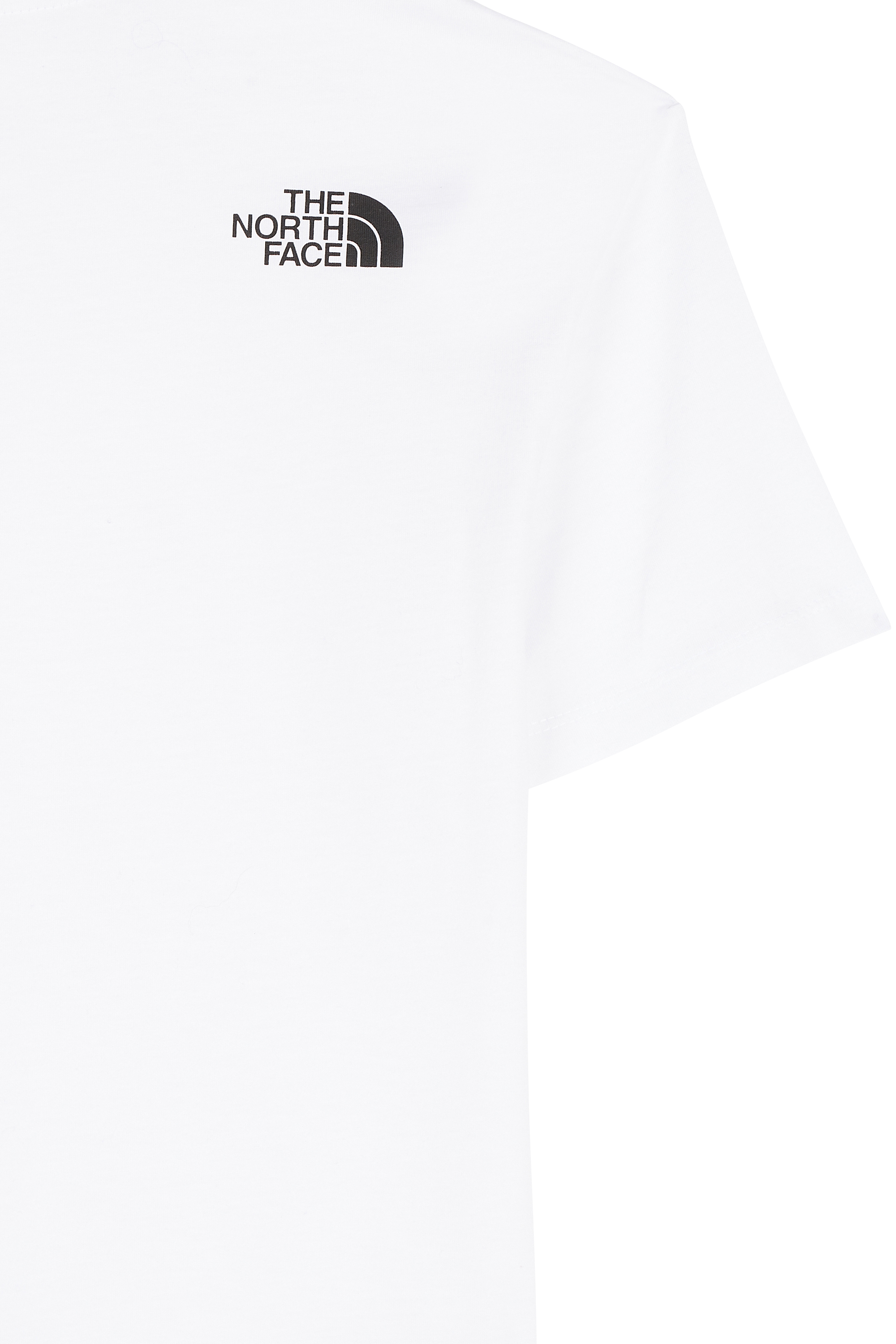 THE NORTH FACE T-shirt CROPPED SIMPLE Blanc