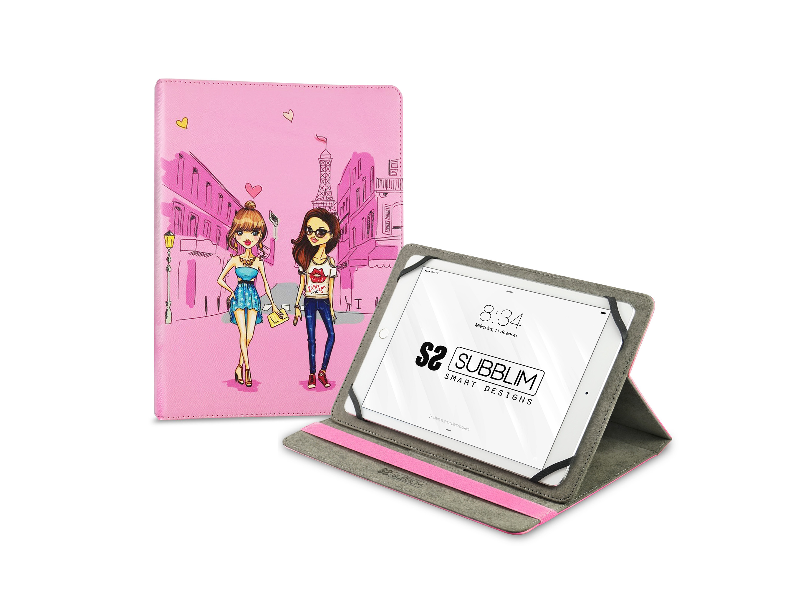 CAPA UNIVERSAL TABLET SUBBLIM ATÉ 10.1\