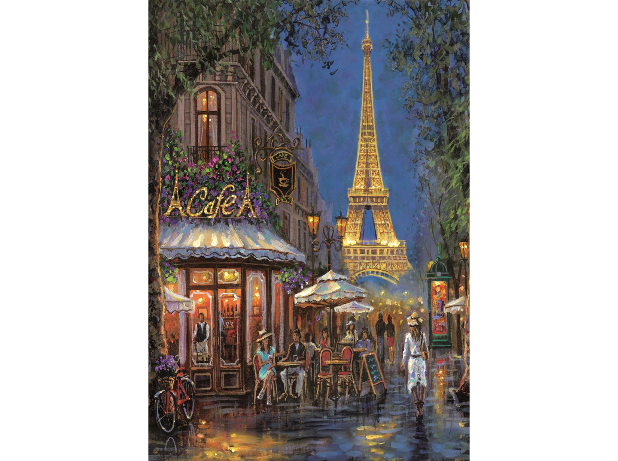 PUZZLE EIFFEL CAFÉ CLEMENTONI 500 PEÇAS