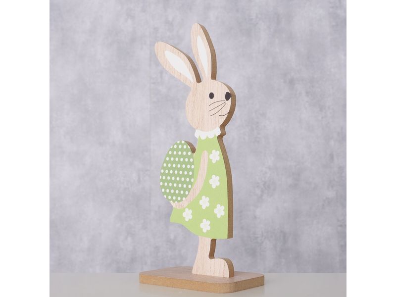 Boltze Aufsteller Hase Filly, MDF, 1 Stück Dekoaufsteller