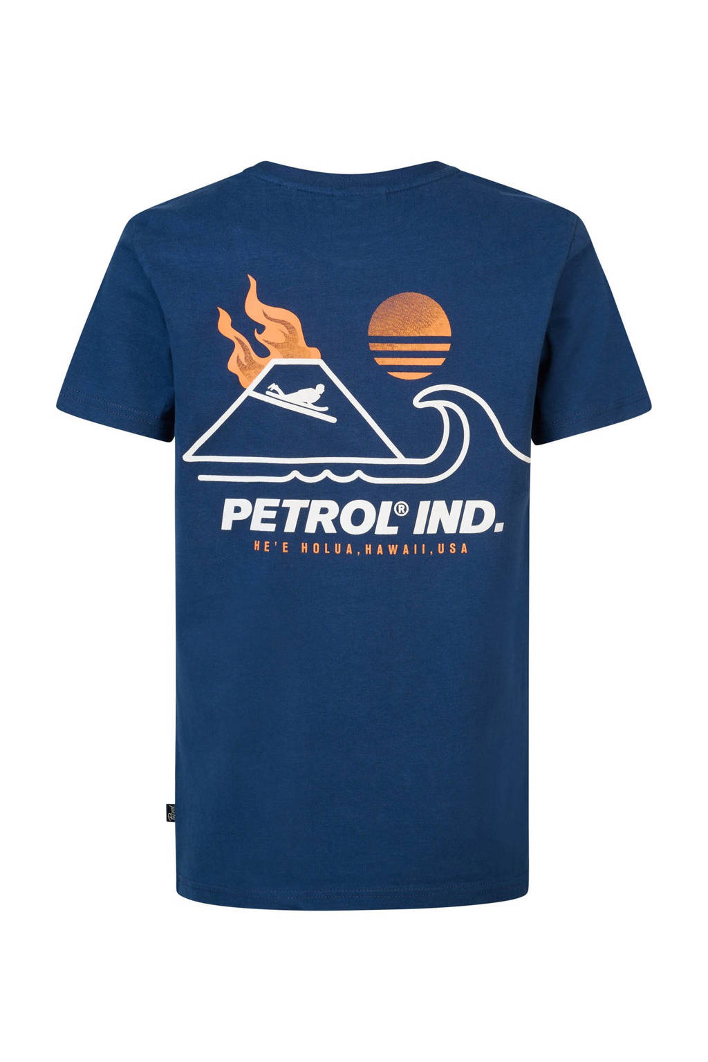 Petrol Industries T-shirt met logo blauw