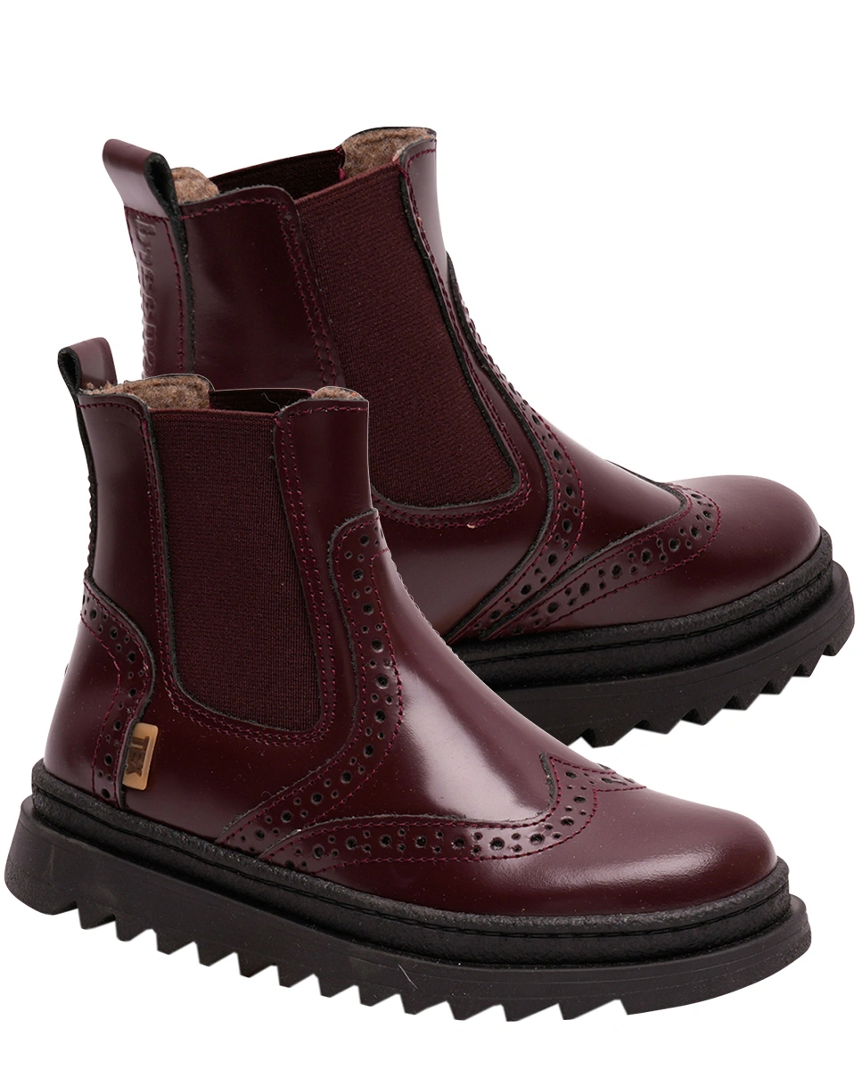 Stiefel DORIS TEX in bordeaux polido