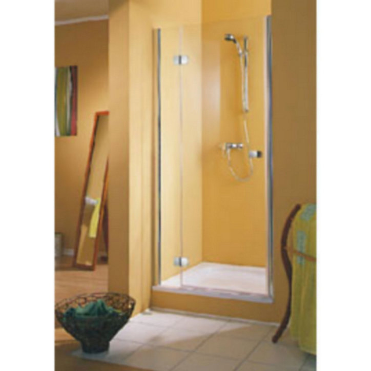 Porte de douche pivotante anticalcaire 120x200 cm, blanc, Schulte MasterClass II