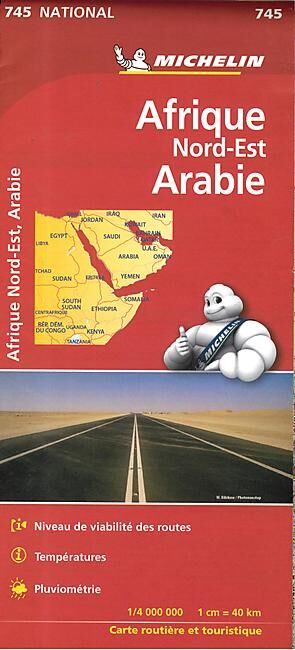 MICHELIN - 745 AFRIQUE NORD EST ARABIE 1 4 000 000