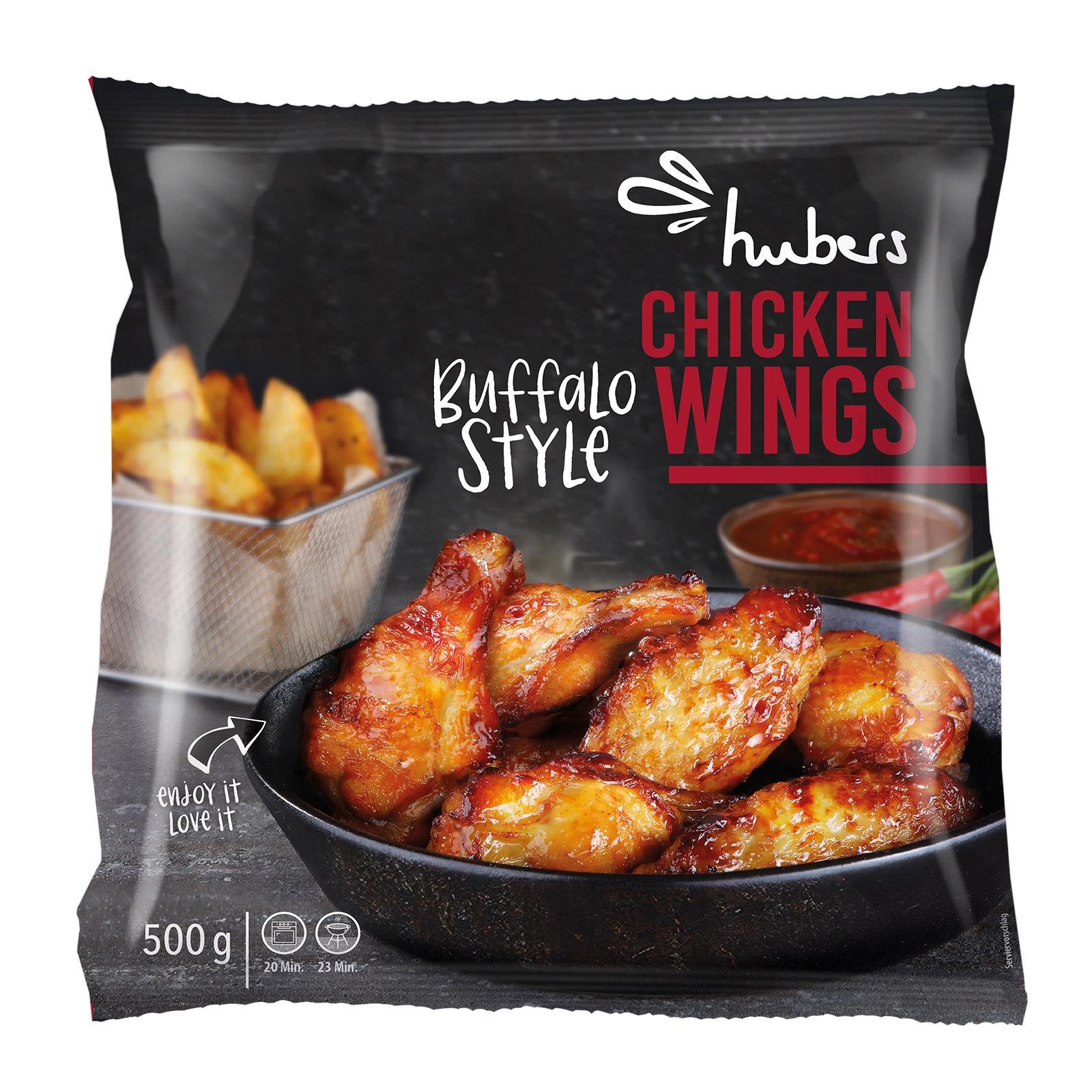 Hubers Chicken Wings Buffalo Style