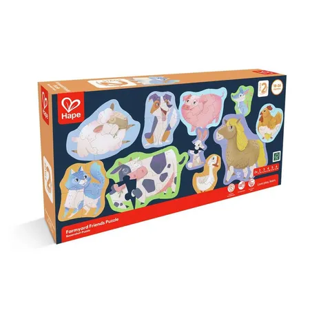 Hape Bauernhof-Puzzle