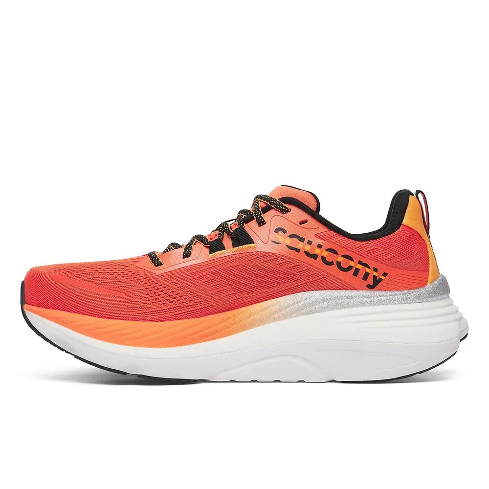Saucony Hurricane 24 Hardloopschoenen Rood/Oranje/Zwart Heren