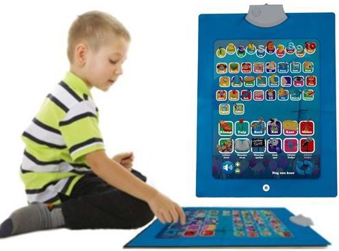 2 stuks Spelen en Tegelijkertijd Leren met de Mega Kindertablet Leermat