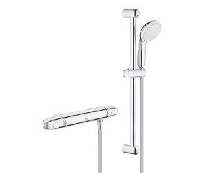 Grohe Grohtherm 1000 New doucheset HOH=15cm chroom/wit