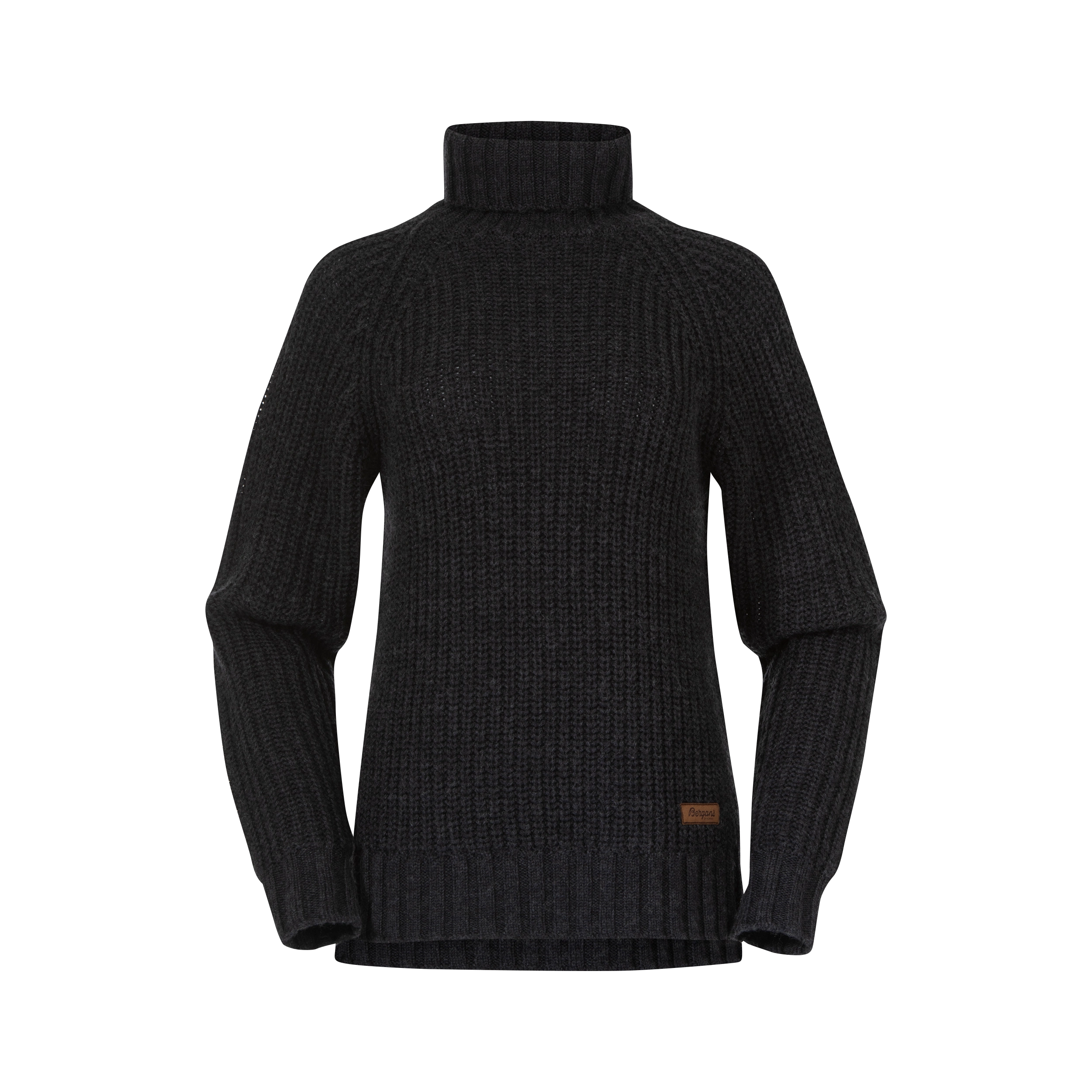 Nordmarka Merino High Neck Jumper Women Dark Shadow Grey