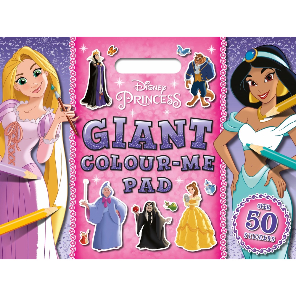 Prinzessin: Malblock-Sortiment