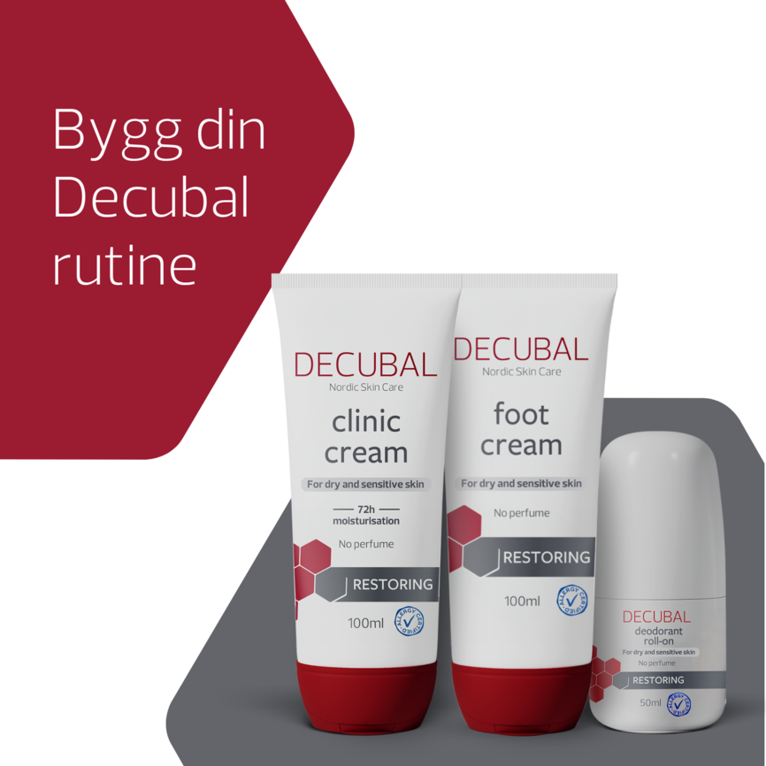 Decubal fotkrem med karbamid 100 ml