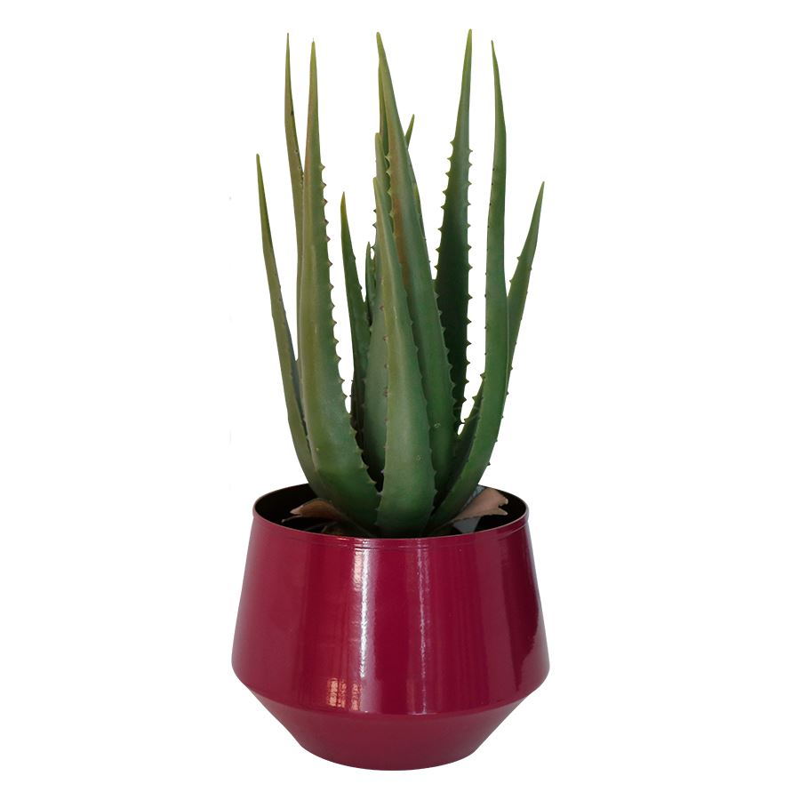 Künstliche Aloe Vera im Topf 45cm