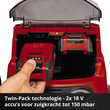 Einhell 2x18V droogzuiger TP-VC 36/30 S Auto (zonder accu)