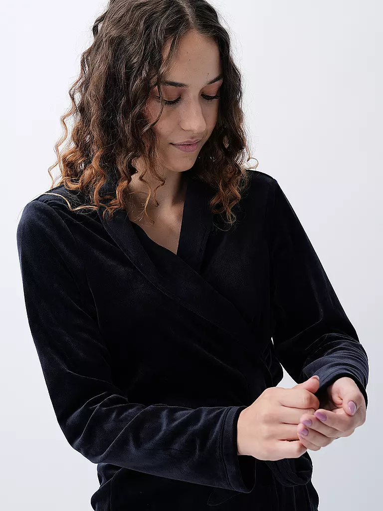 TRIUMPH Loungewear Jacke dunkelblau
