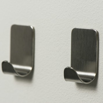 Tiger Haak Basic RVS - 2 Stuks