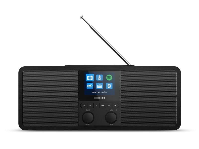 Philips Internet Radio TAR8805/10 Schwarz DAB -Internetradio mit vielen Funktionen