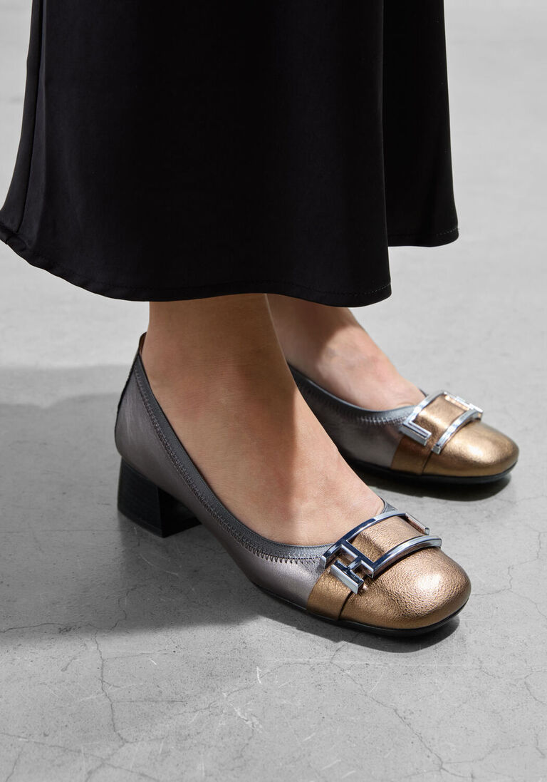 zilveren hispanitas ballerina's chi243670 met
