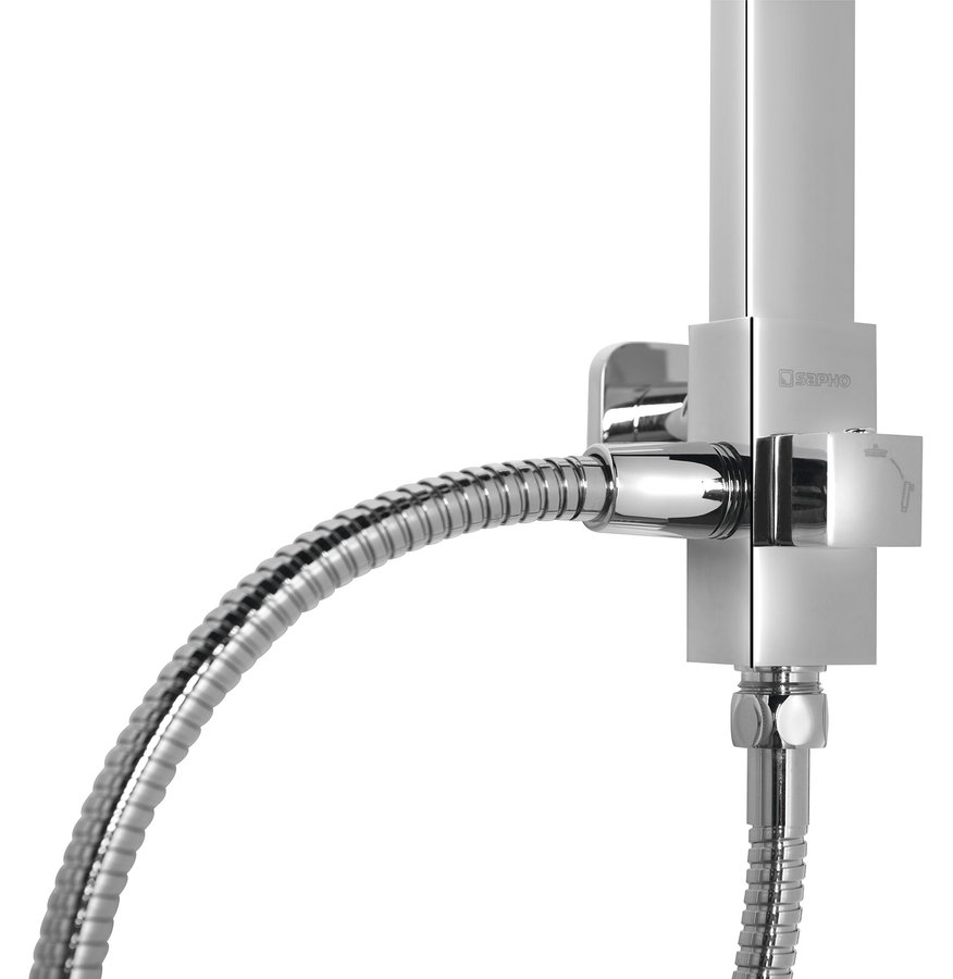 Sapho Mastermax regendouche zonder douchekraan chroom