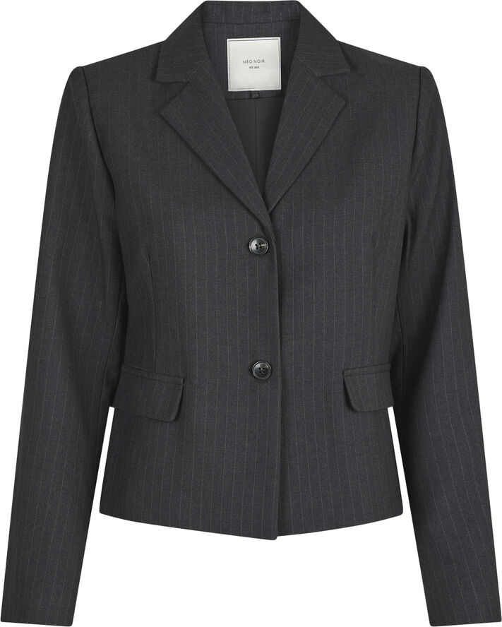 Neo Noir Djarla Pinstripe Blazer Antracit