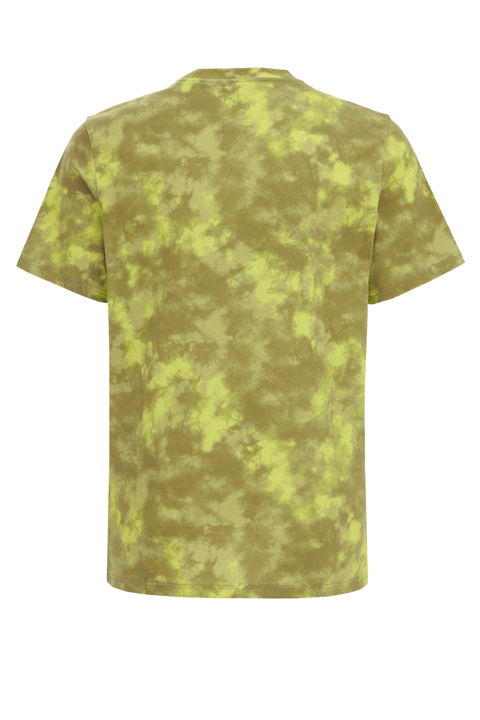Jongens T-shirt met tie-dye dessin Salty Dog Groen
