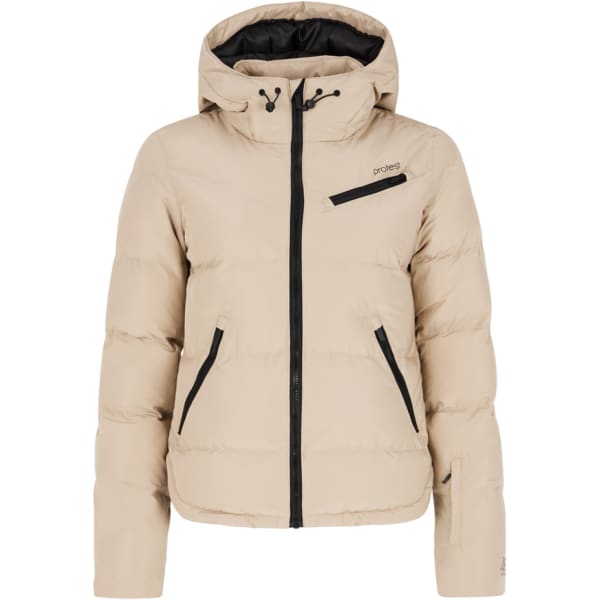 Veste de ski PROTEST PRTLUCID SNOWJACKET W BAMBOO BEIGE