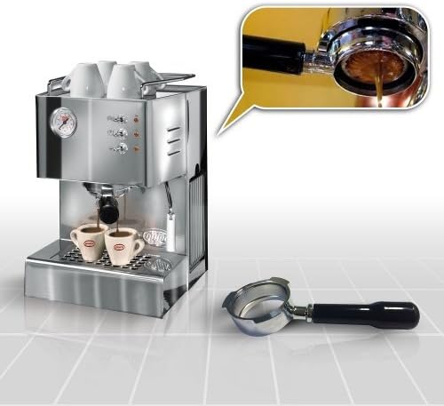 Espressomaschine Quick Mill Cassiopea 03004 Special mit Bodenloser Siebträger und Standard Siebträger