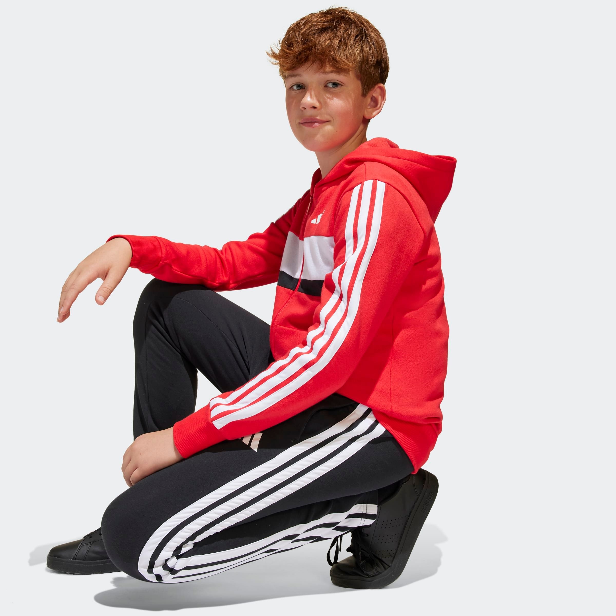 adidas Sportswear Trainingsanzug »J 3S TIB FL TS« 2 Stk.