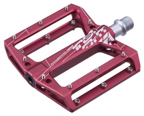 Paire de Pédales Plates Insight Pro Aluminium Rouge