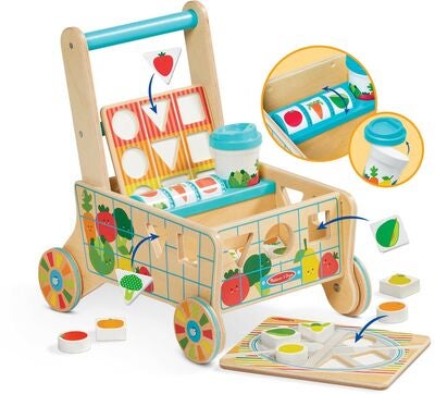 Melissa & Doug Handlevogn Formsorterer